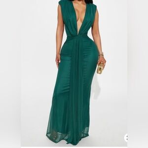 Teal Maxi Dress